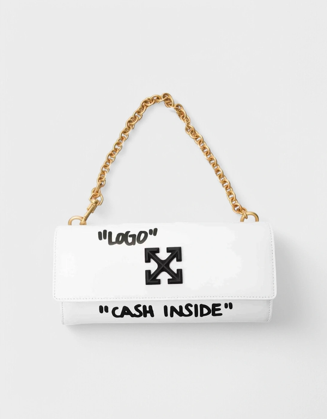 Jitney Wallet On Chain Quote Black White, 4 of 3