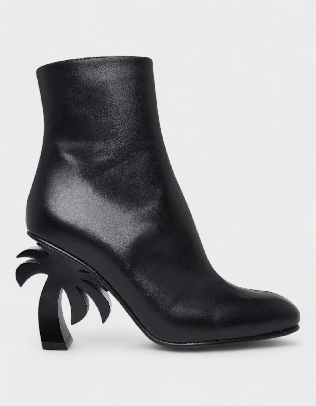 Palm Heel Ankle Boots Black, 4 of 3