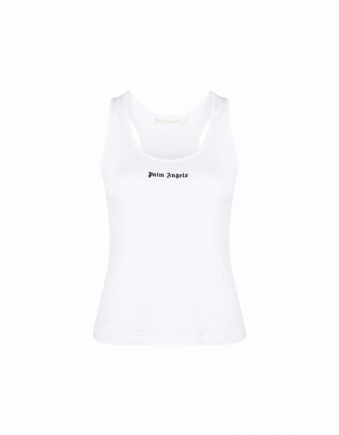 Classic Logo Rib Tank Top White, 6 of 5