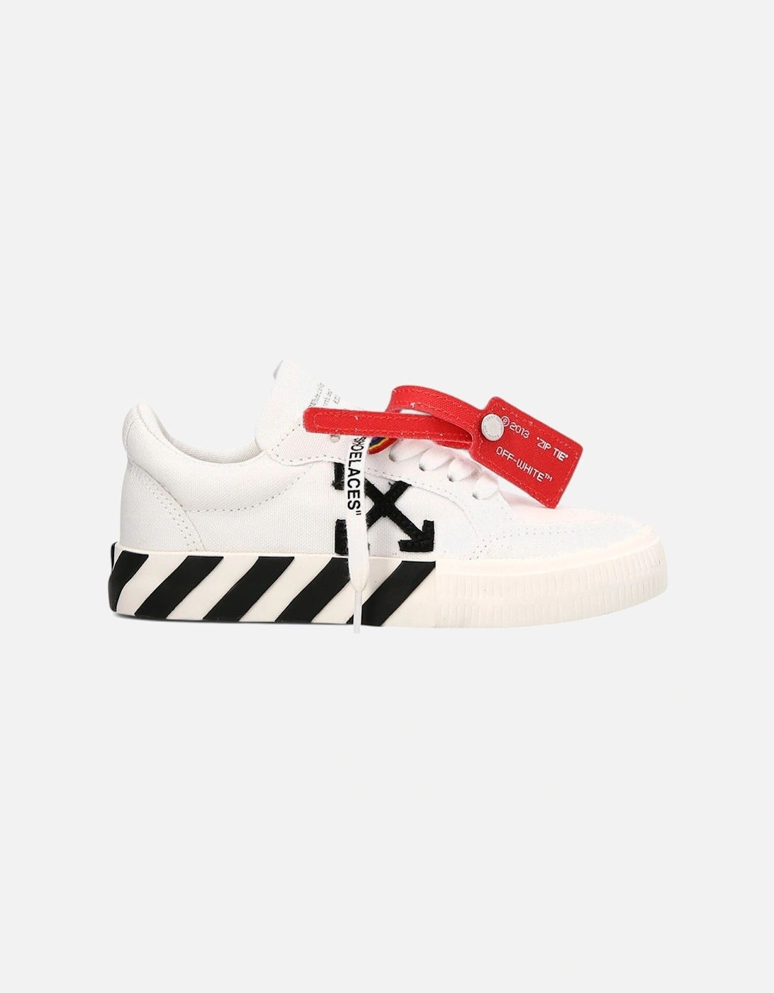Vulc Low White Black (Kids), 5 of 4