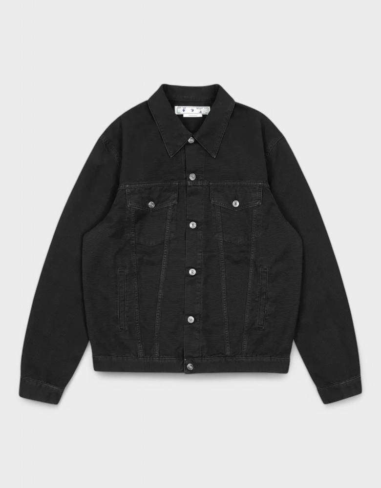 Wave Off Canvas Skate Jacket Black