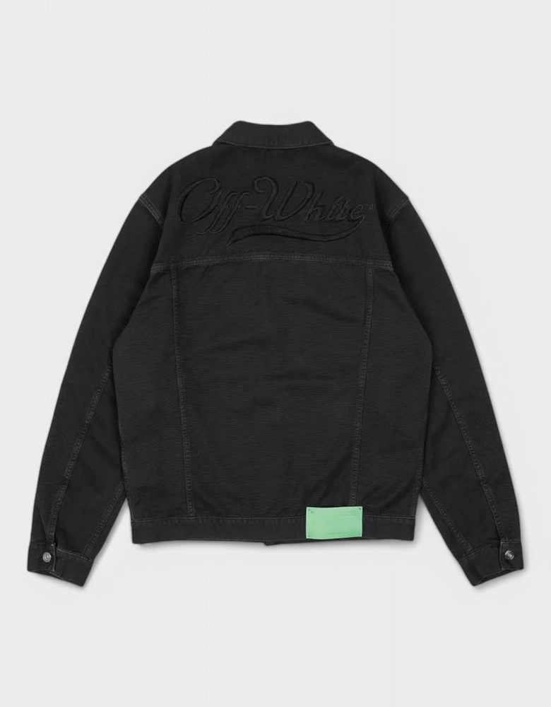 Wave Off Canvas Skate Jacket Black