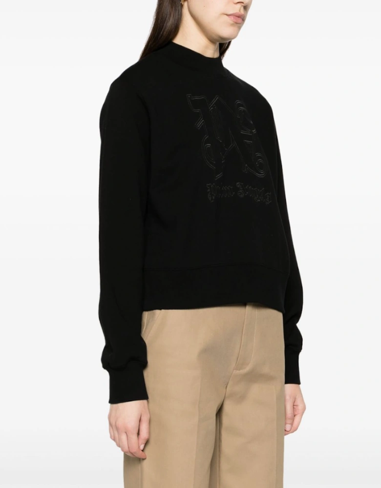 Statement Crewneck Black