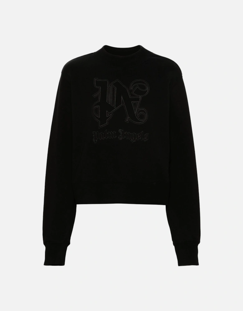 Statement Crewneck Black
