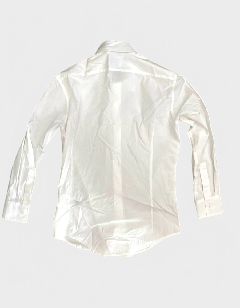 Button Shirt White