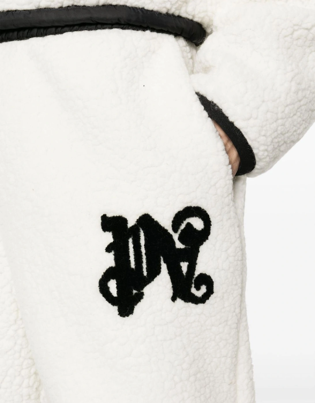 Monogram Ski Pants White Black