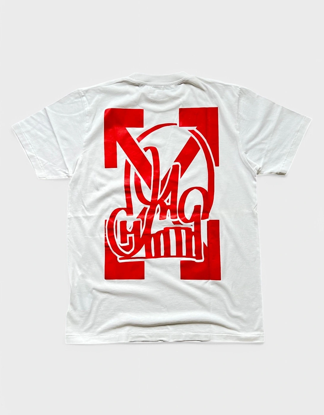 Off White Katsu TV S/S T-Shirt White Red, 5 of 4