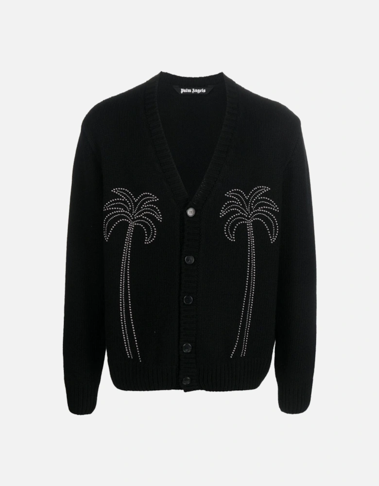 Milano Studded Cardigan Black