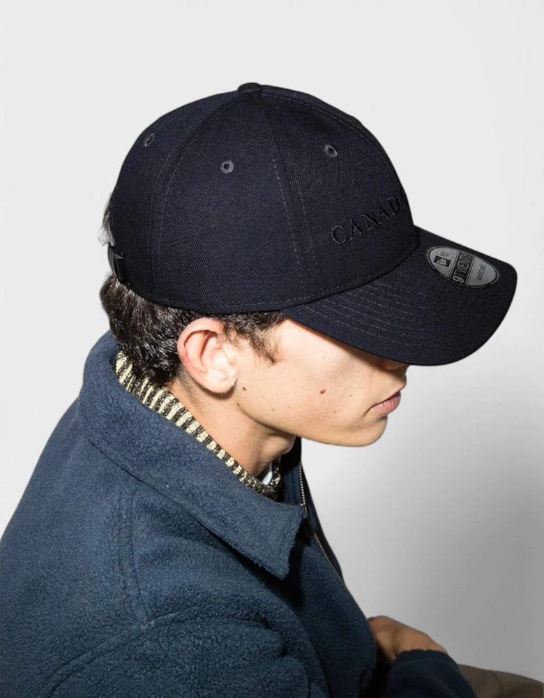 New Era Snapback Disc Cap Black