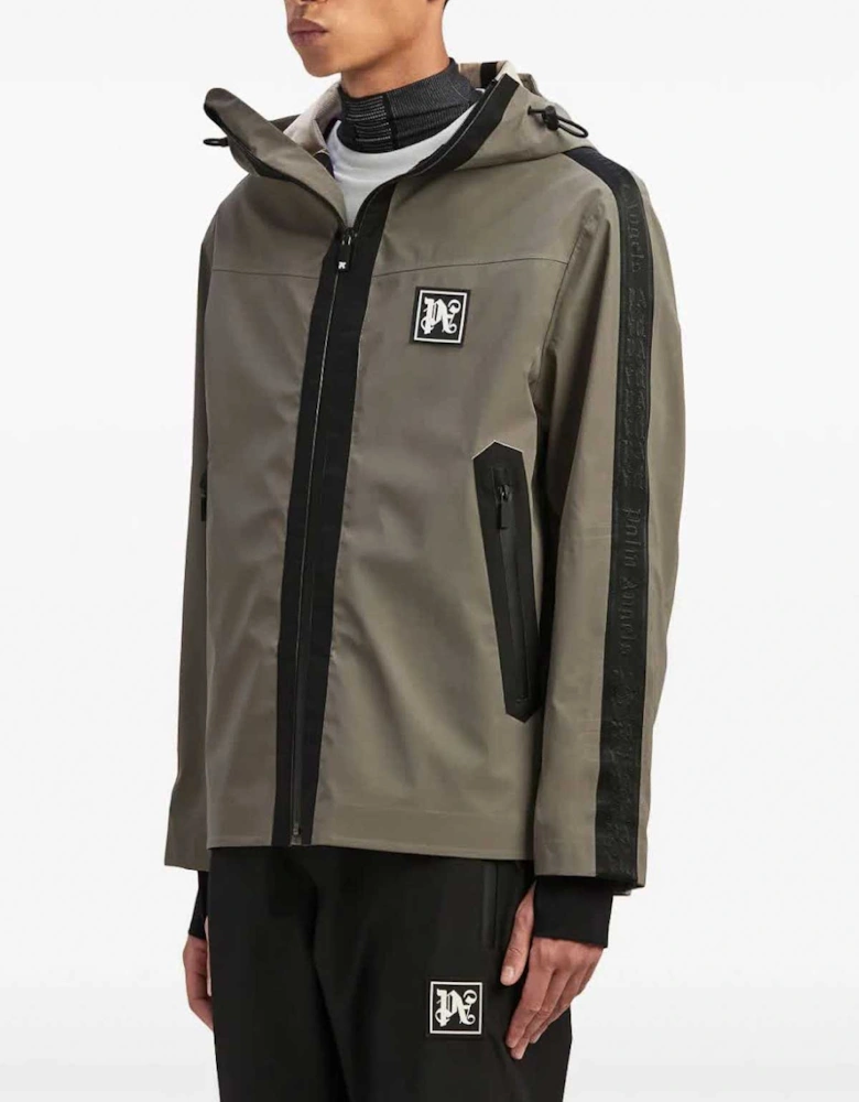 Reflective Ski Jacket Grey