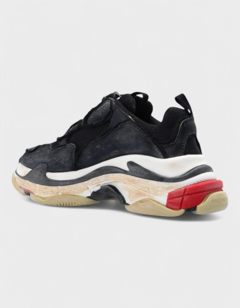 Wmns Triple S Sneaker 'DIY - Black Red'