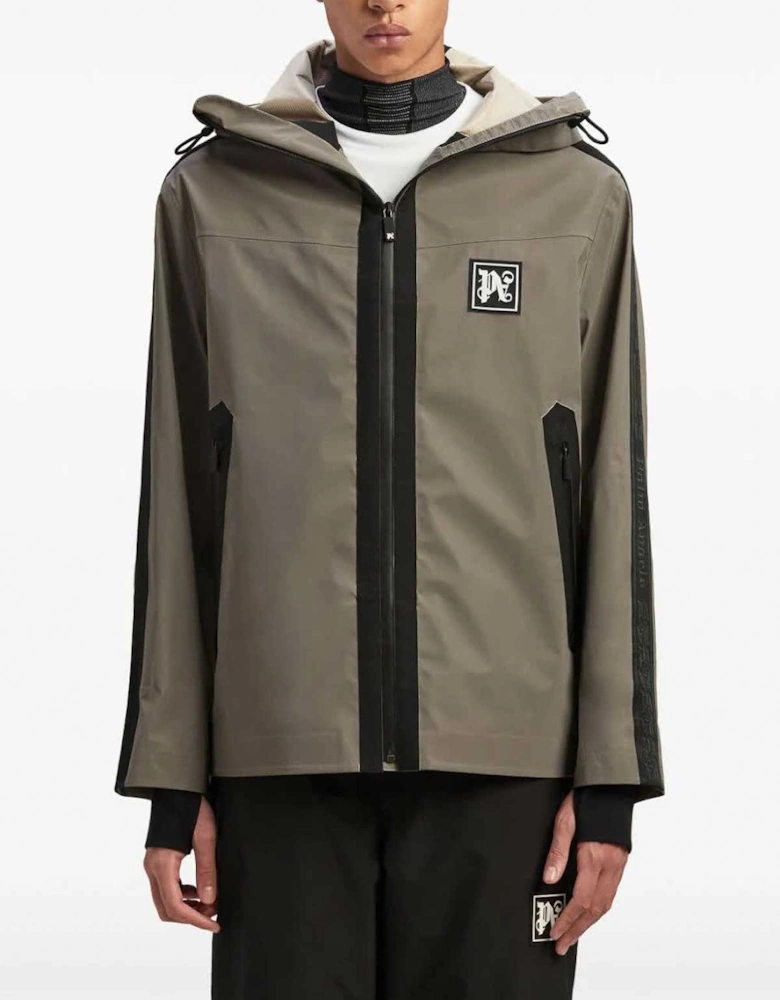 Reflective Ski Jacket Grey