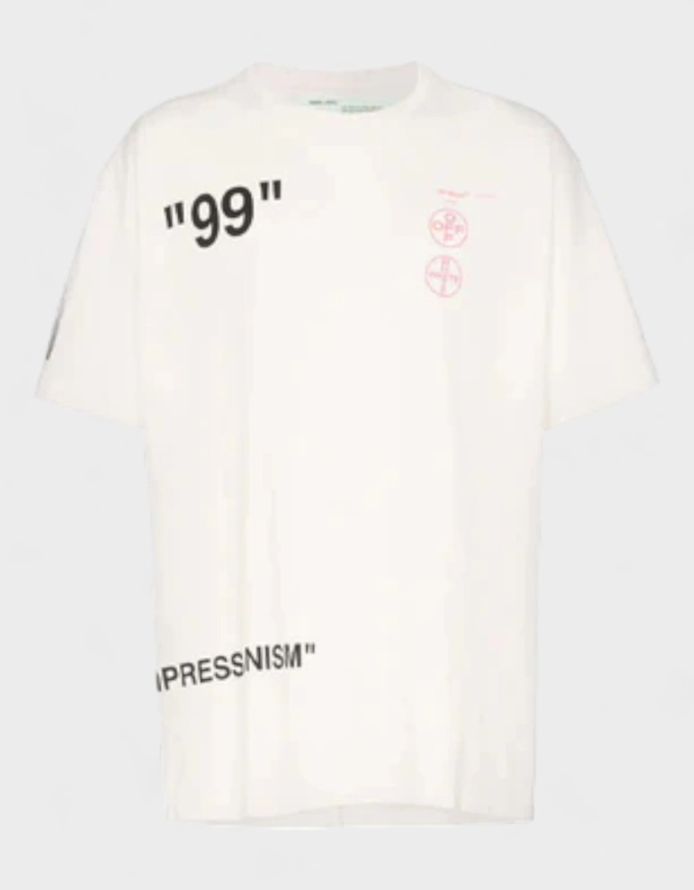 Neutral Impressionism T-Shirt White