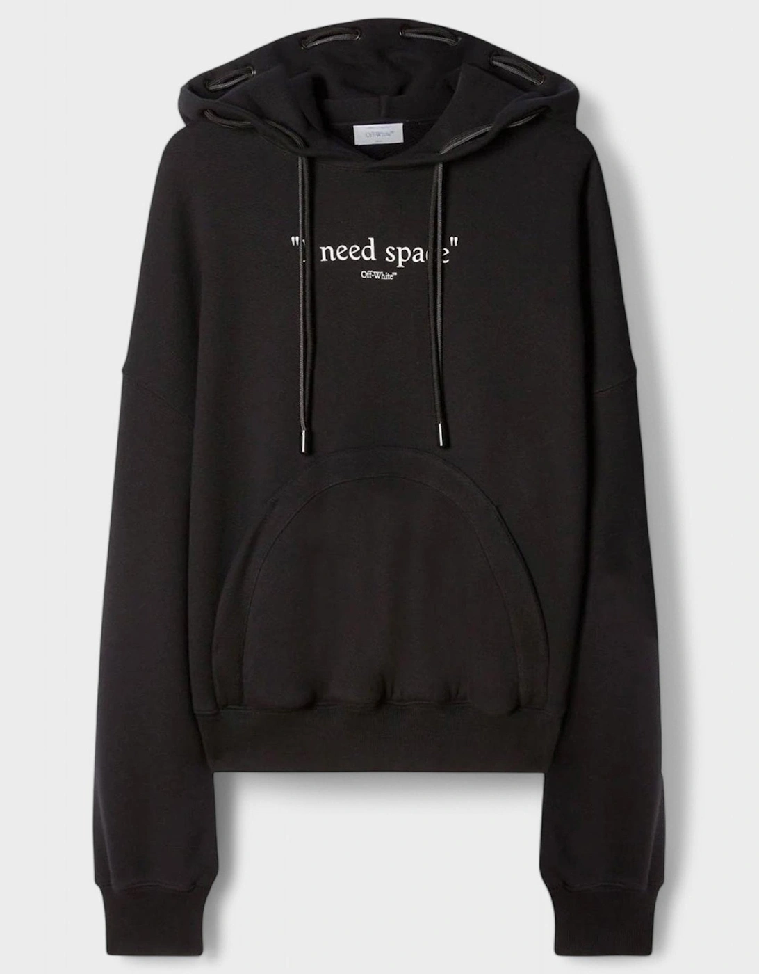 Give Me Space Dbl String Hoodie Black, 5 of 4