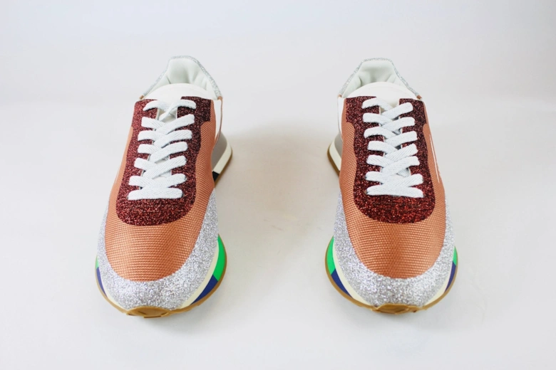 Star Low Trainers Bronze / Silver