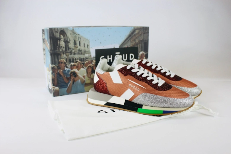 Star Low Trainers Bronze / Silver