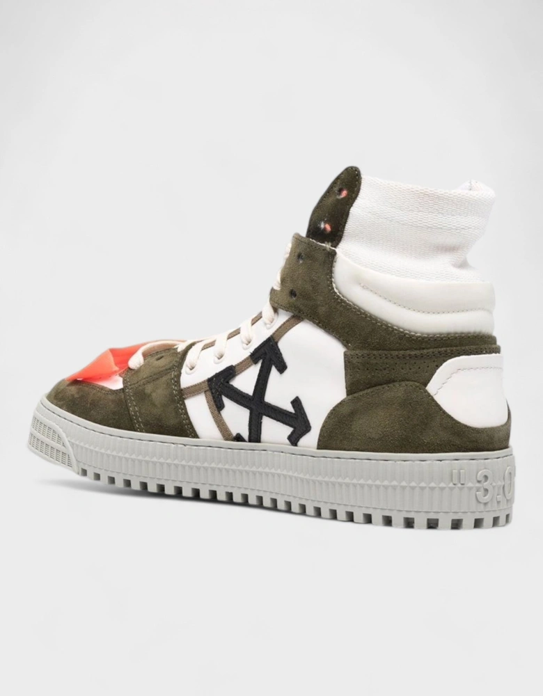 Off Court 3.0 High-Top Sneakers Khaki Green