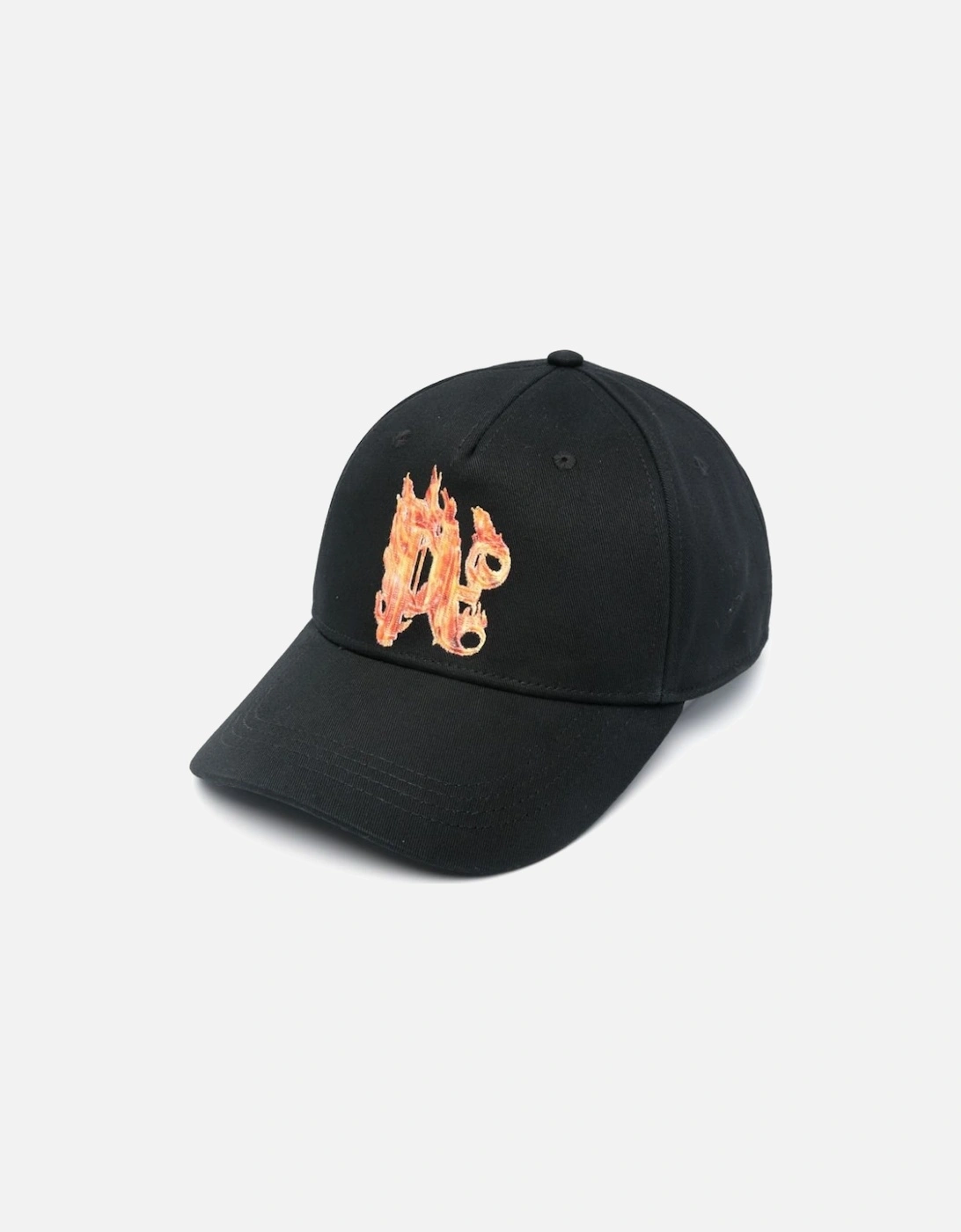 Burning Monogram Cap Black, 3 of 2