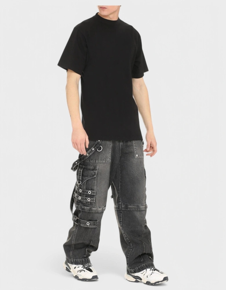 Back Hem Long Boxy Fit T-Shirt