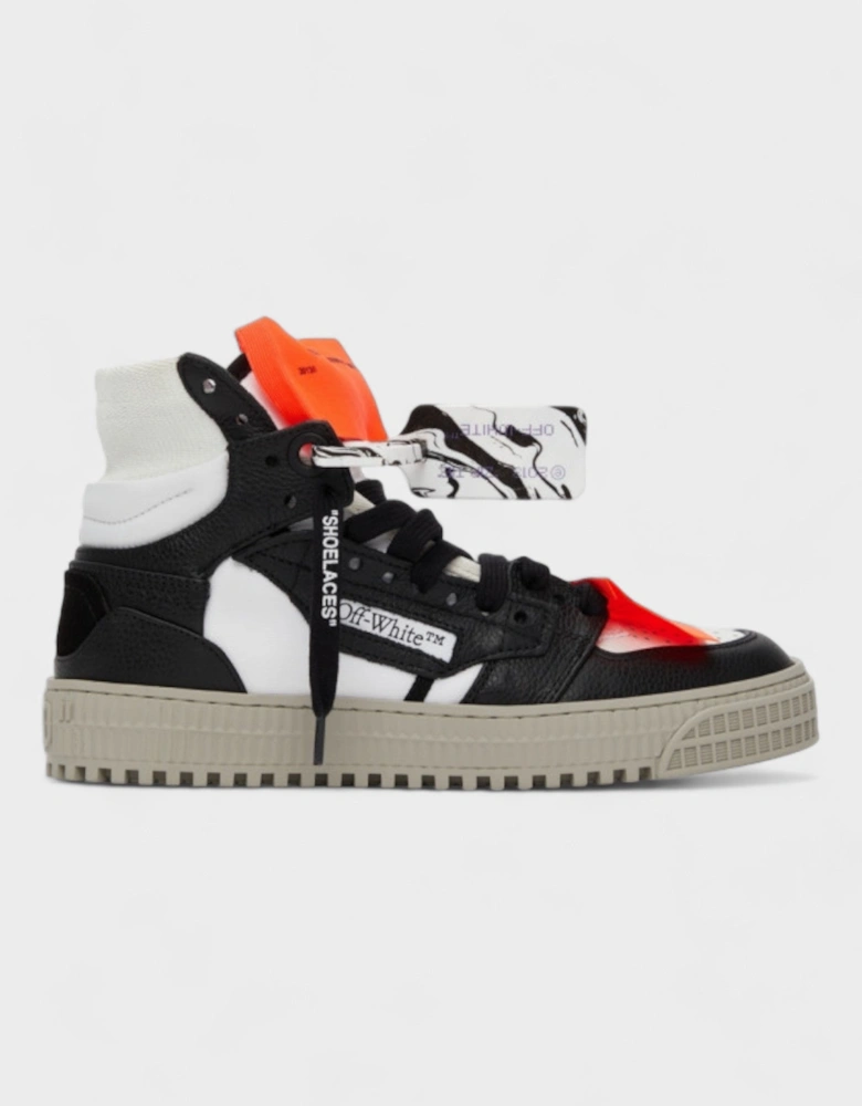 3.0 Off Court Leather Sneaker White Black Wmns