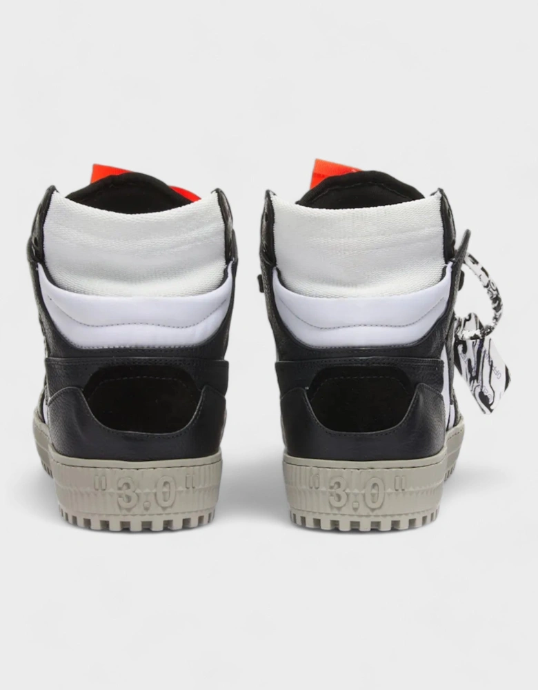 3.0 Off Court Leather Sneaker White Black Wmns