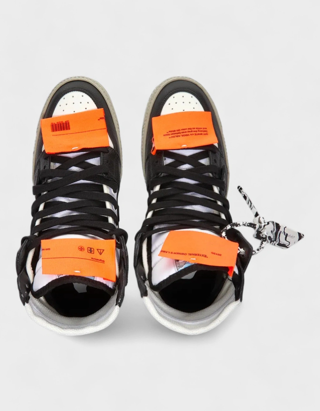 3.0 Off Court Leather Sneaker White Black Wmns