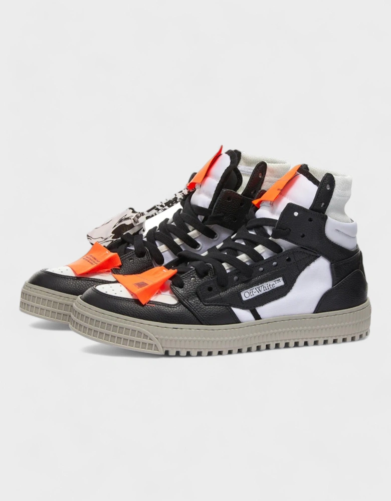 3.0 Off Court Leather Sneaker White Black Wmns