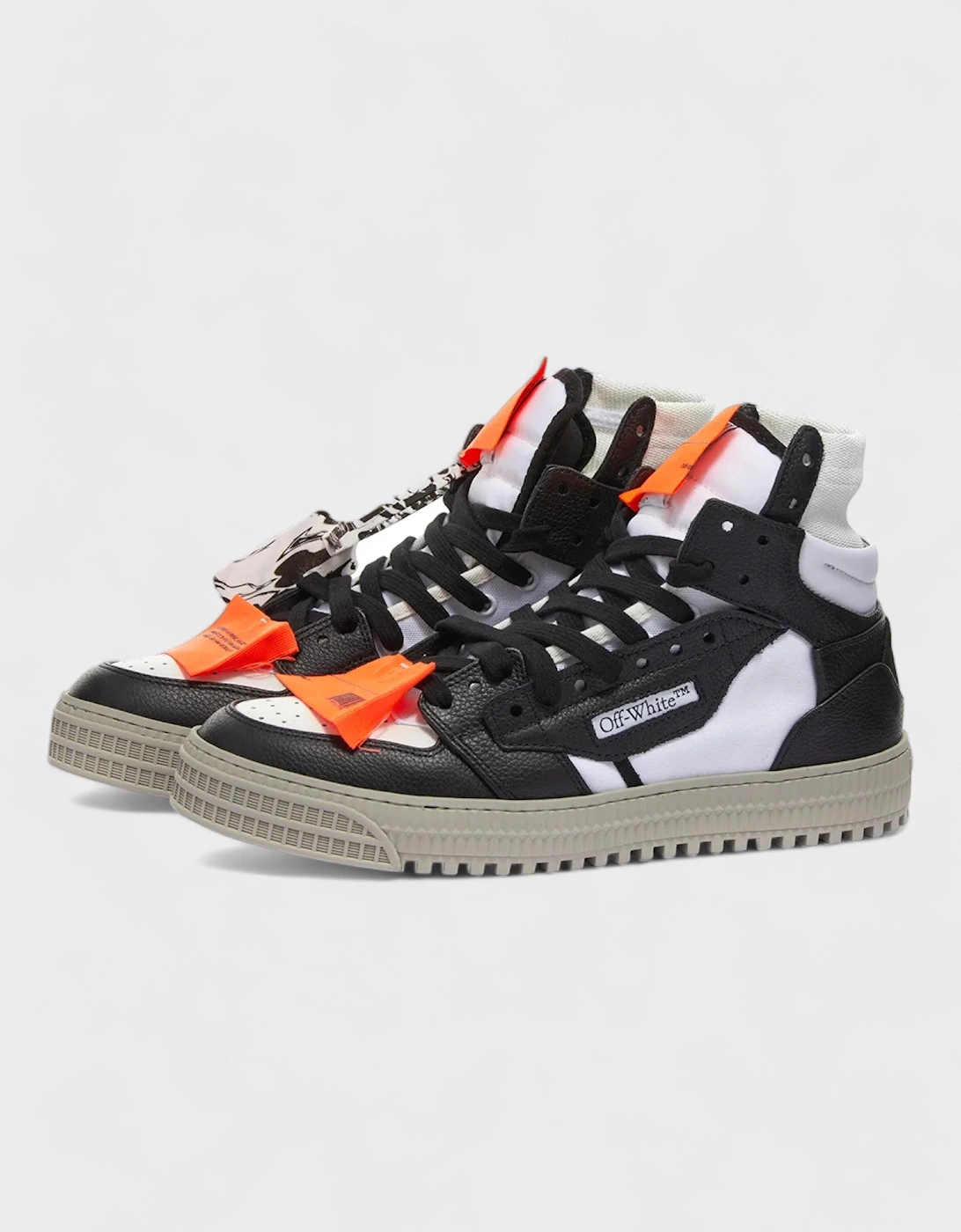3.0 Off Court Leather Sneaker White Black Wmns