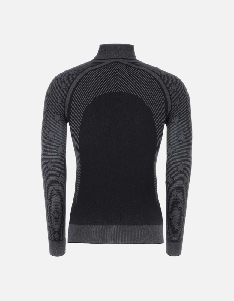 Monogram Baselayer Ski Top Black