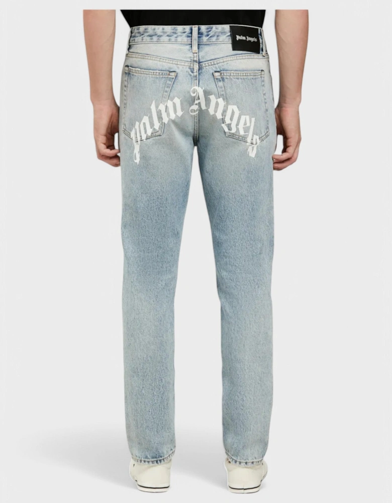 Back Logo Denim 'Light Blue'