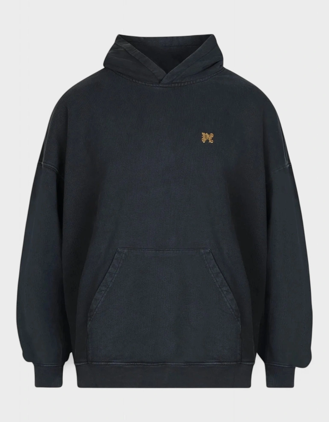 Back Burning Hoodie 'Black/Gold'