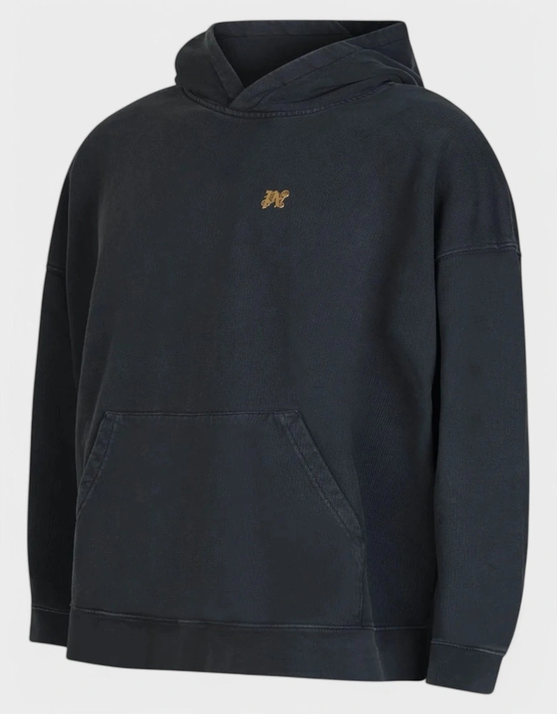 Back Burning Hoodie 'Black/Gold'