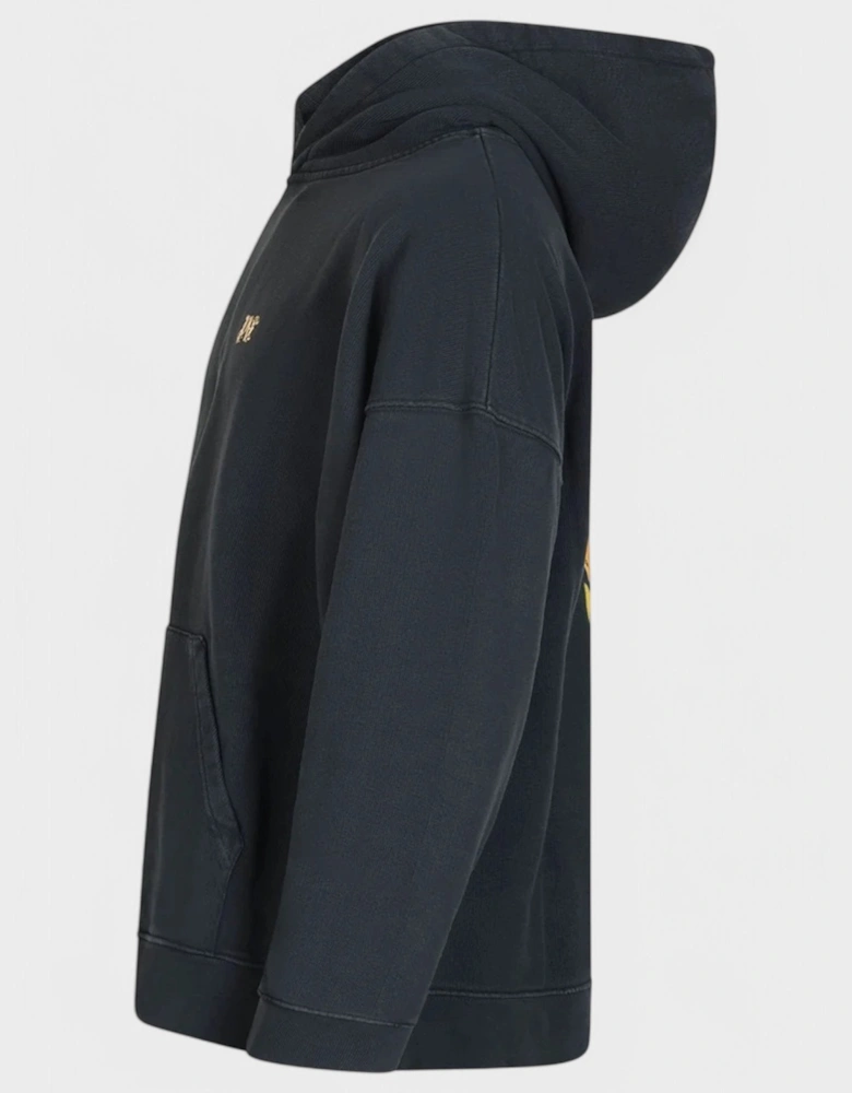 Back Burning Hoodie 'Black/Gold'