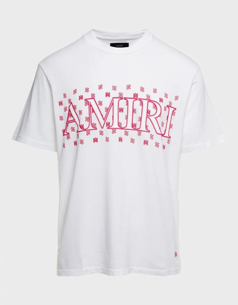 MA Paisley Tee White