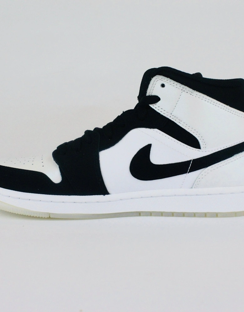 Air Jordan 1 Mid Diamond / White / Black