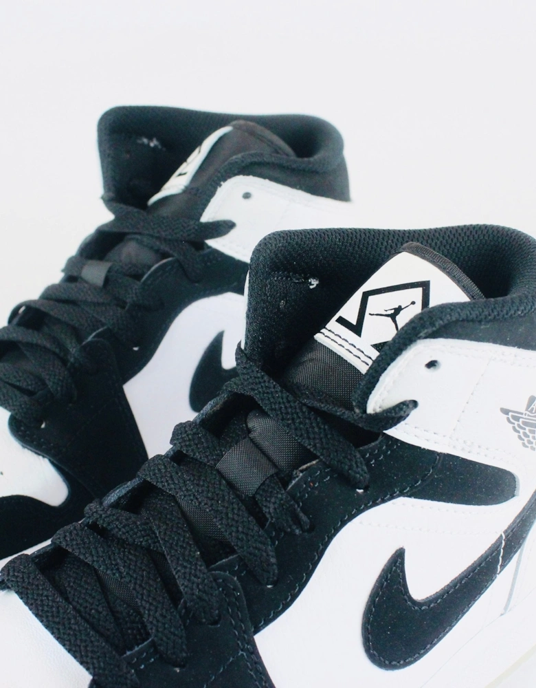 Air Jordan 1 Mid Diamond / White / Black