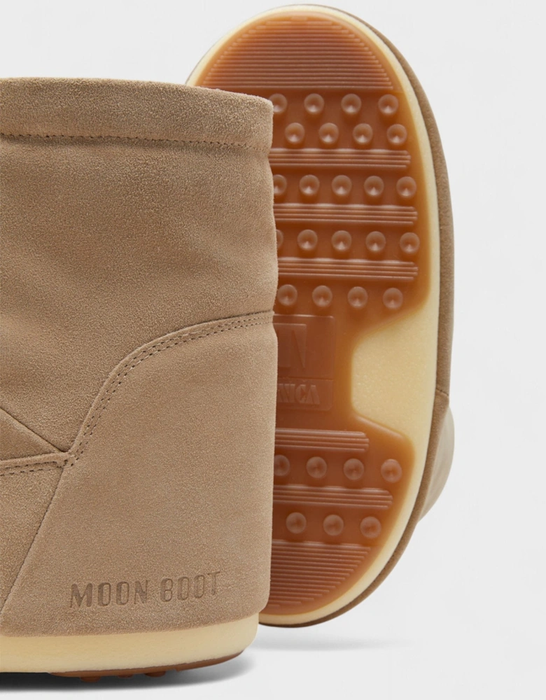 Moonboot icon Low Sand Suede Boots