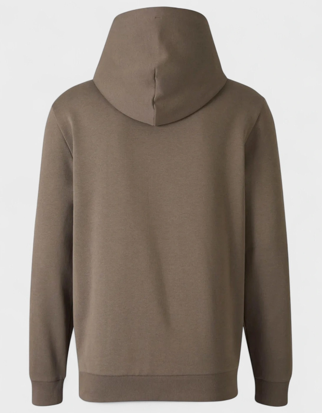 Chest Logo Hoodie Brown