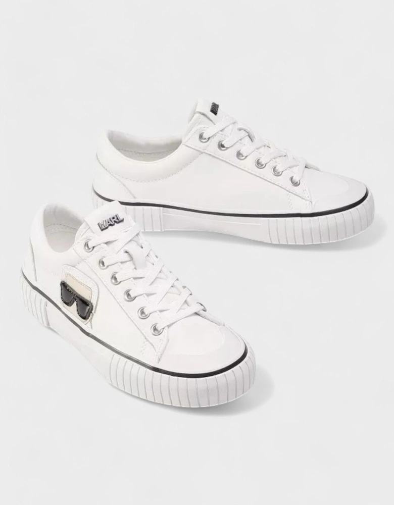 KAMPUS 2 WHITE LEATHER TRAINERS