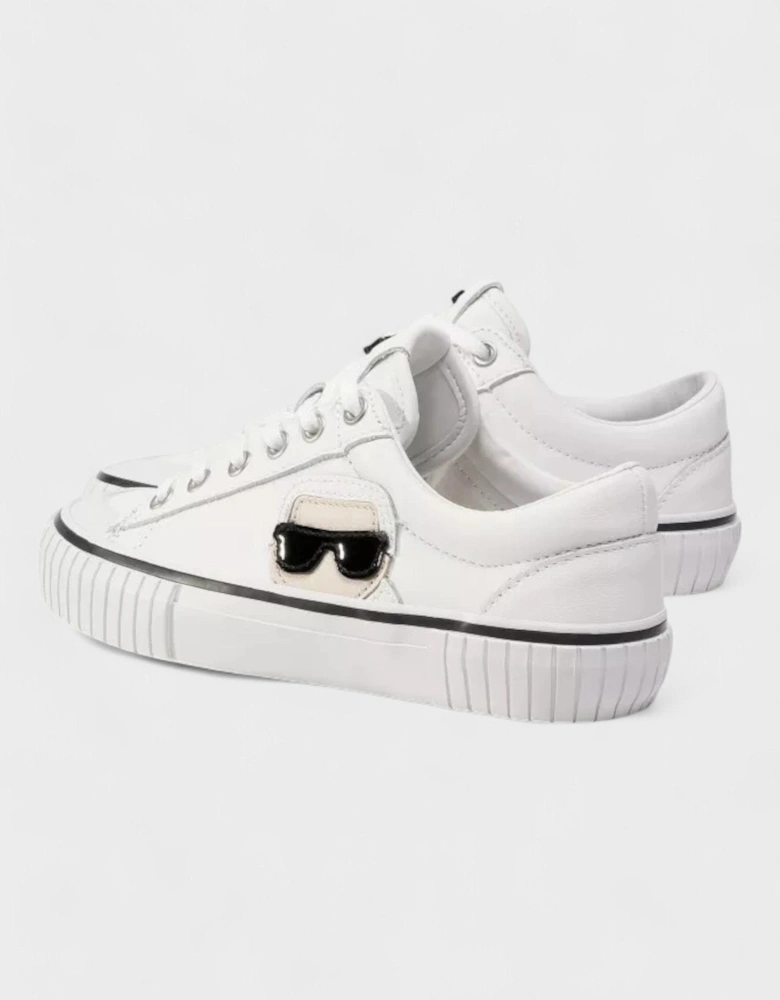 KAMPUS 2 WHITE LEATHER TRAINERS