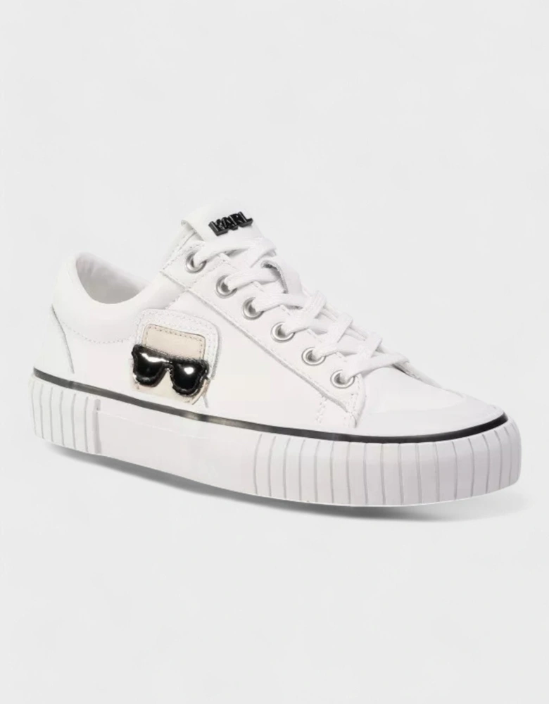 KAMPUS 2 WHITE LEATHER TRAINERS