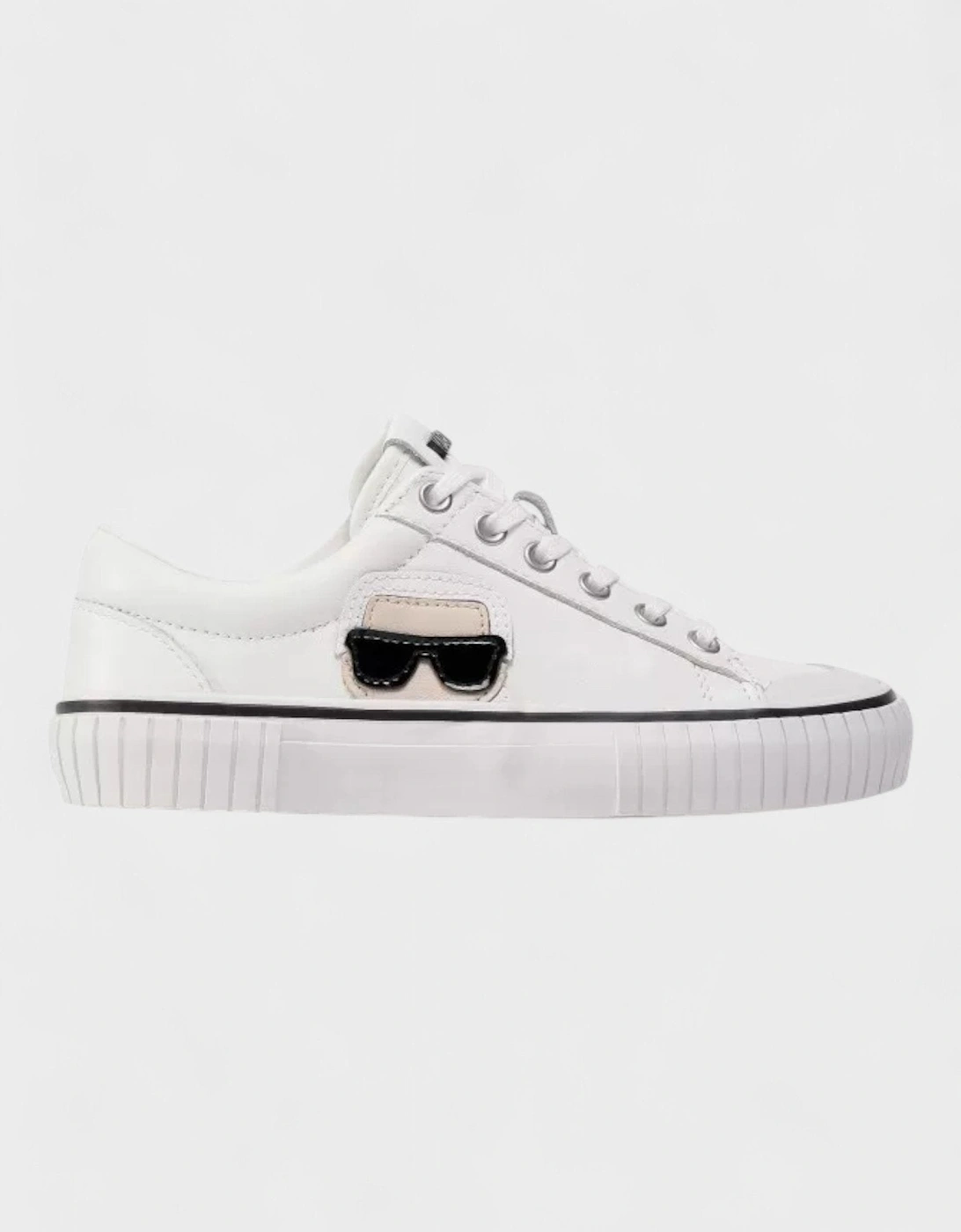 KAMPUS 2 WHITE LEATHER TRAINERS, 6 of 5
