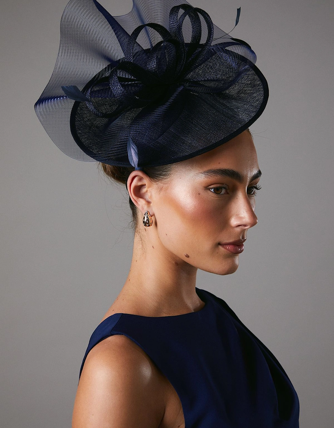 Loop And Feather Disc Fascinator, 2 of 1