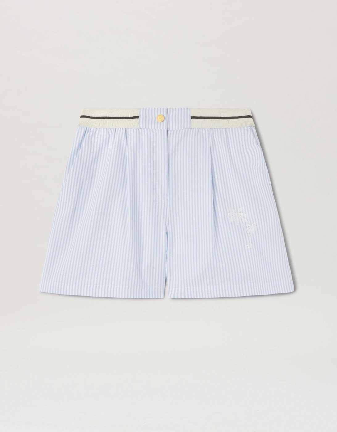 Palms Striped Boxer Shorts Light Blue, 7 of 6