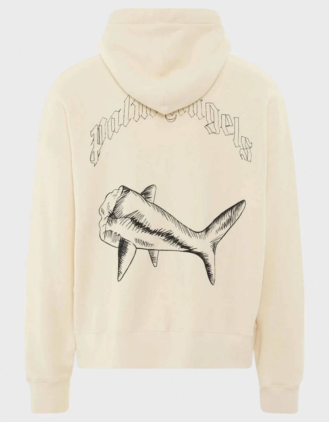 Split Shark Hoodie Butter/Black