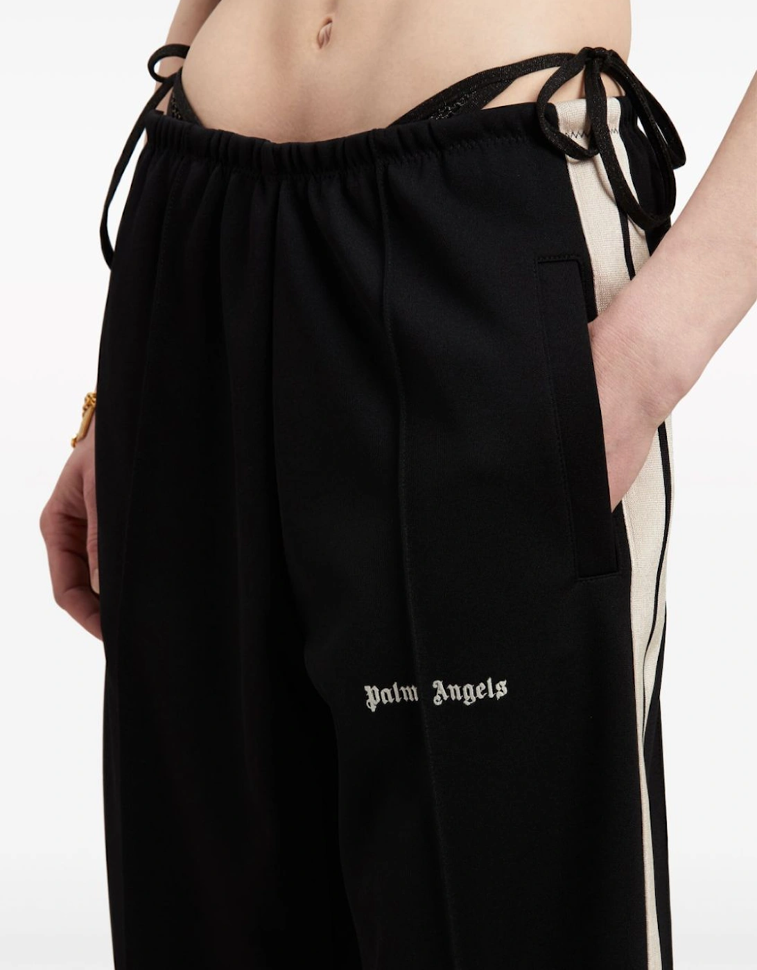Classic Logo Loose Track Pant Black