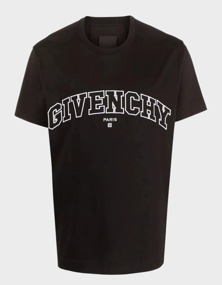 Short Sleve Logo Tee Black