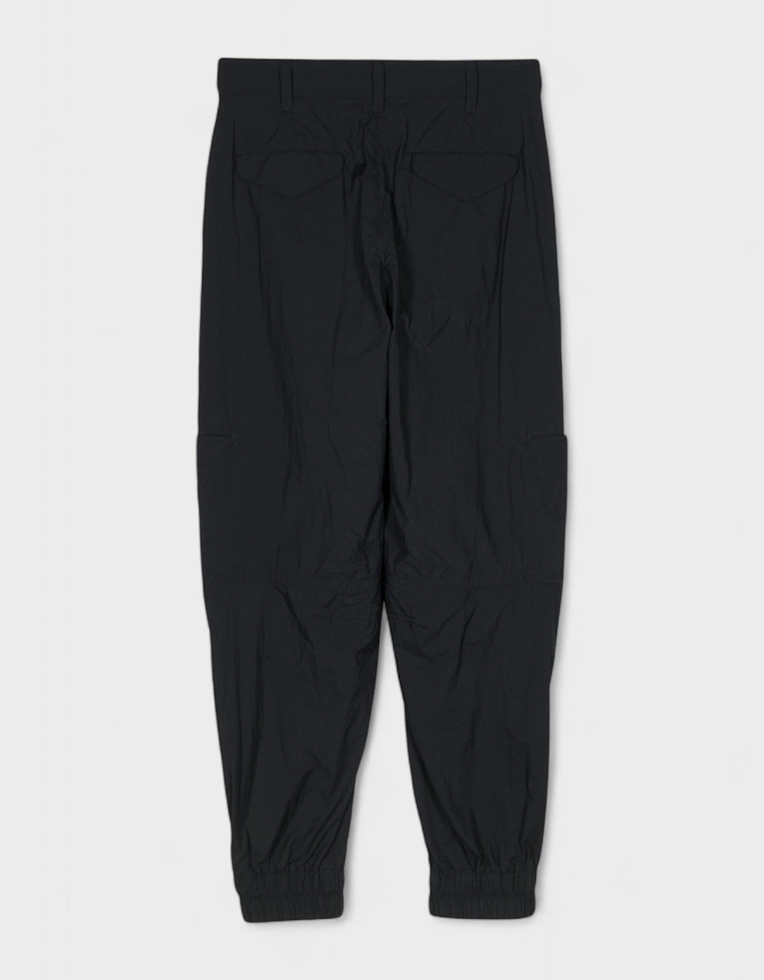 Embroidered Cargo Pants Dark Blue