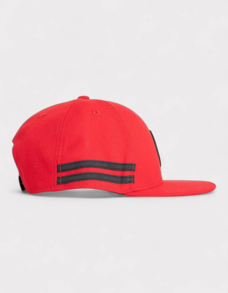 New Era Arctic Disc Snapback Cap Red