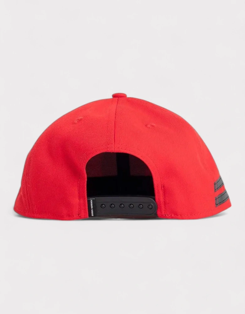 New Era Arctic Disc Snapback Cap Red